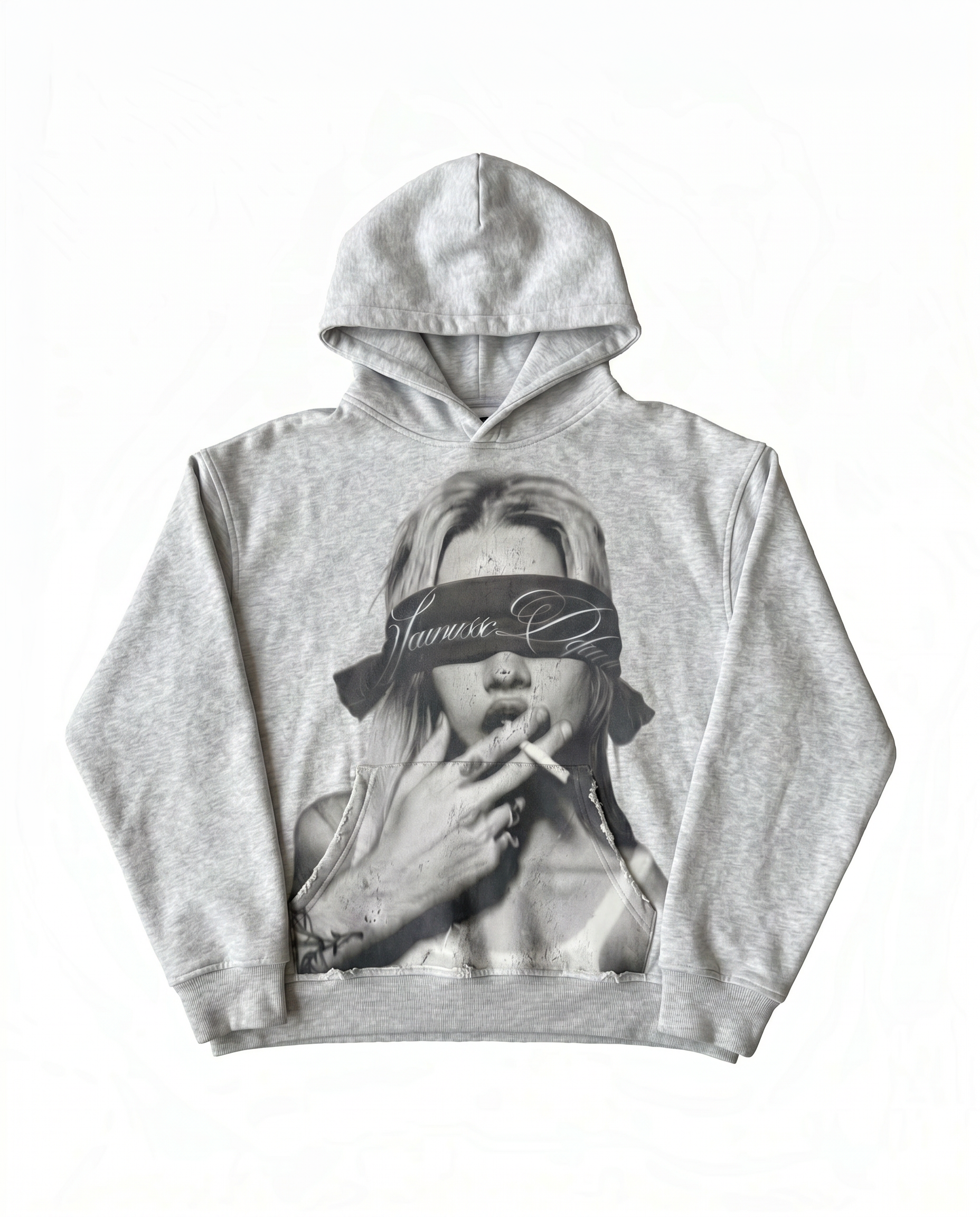 BLINDFOLD HOODIE "SLATE GRAY"